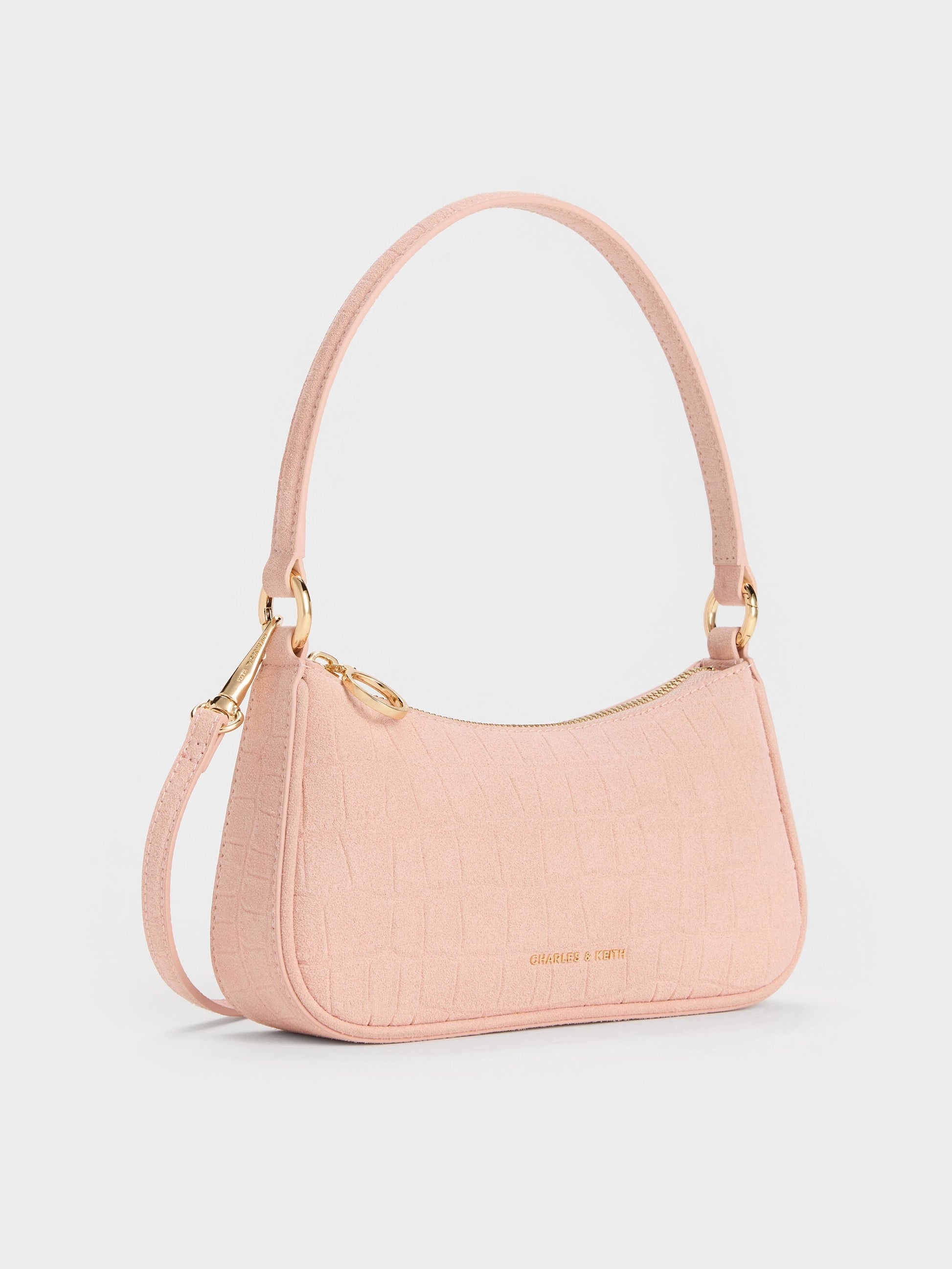 Elspeth Chain Shoulder Bag - Pink | CHARLES & KEITH