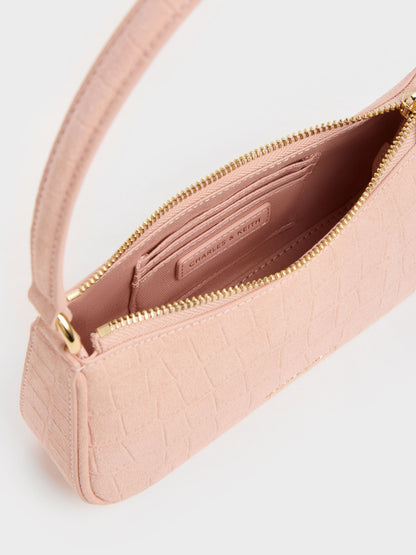 Elspeth Chain Shoulder Bag - Pink | CHARLES & KEITH