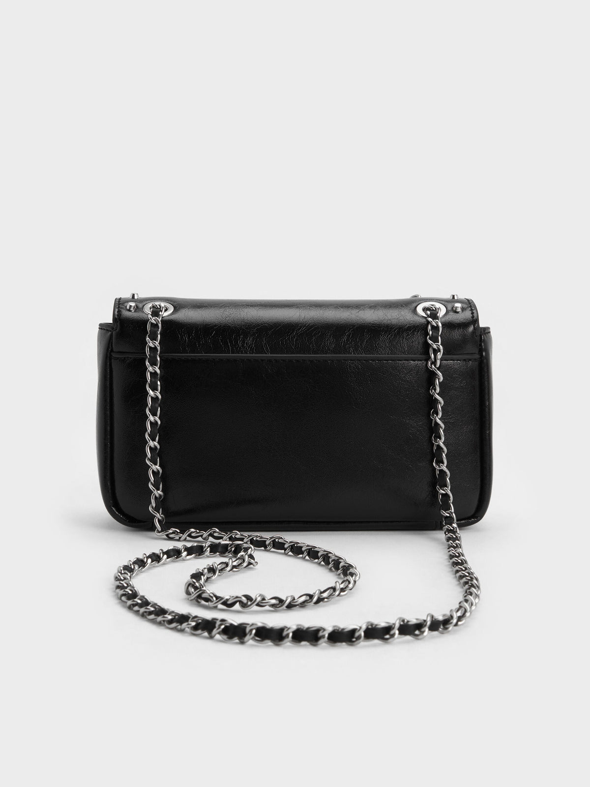Arwen Studded Shoulder Bag - Noir | CHARLES & KEITH