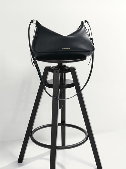 Calla Shoulder Bag - Black | CHARLES & KEITH