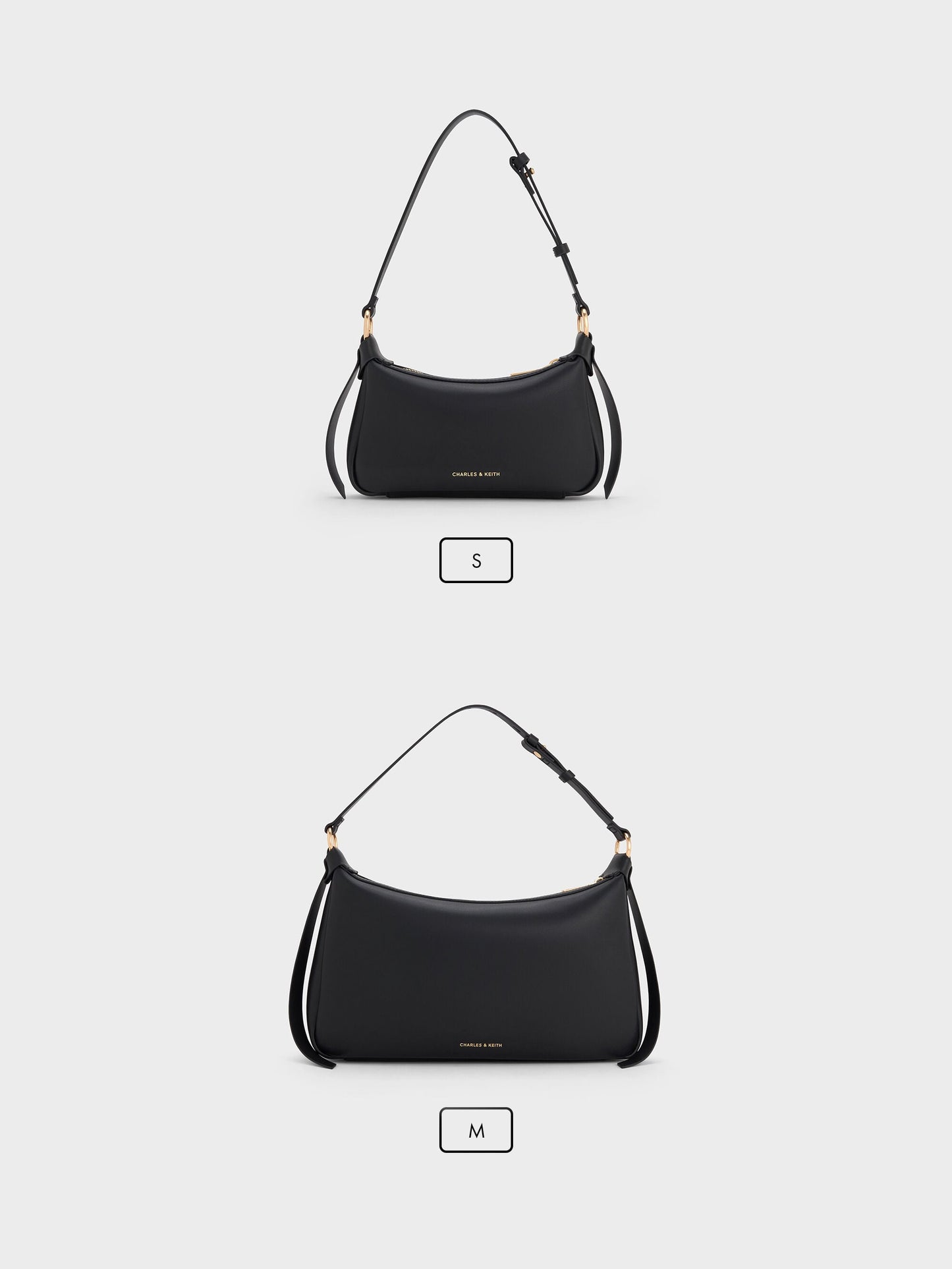 Calla Shoulder Bag - Black | CHARLES & KEITH
