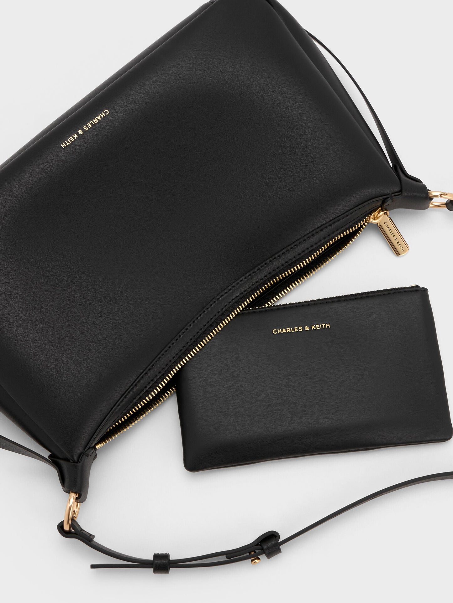 Calla Shoulder Bag - Black | CHARLES & KEITH