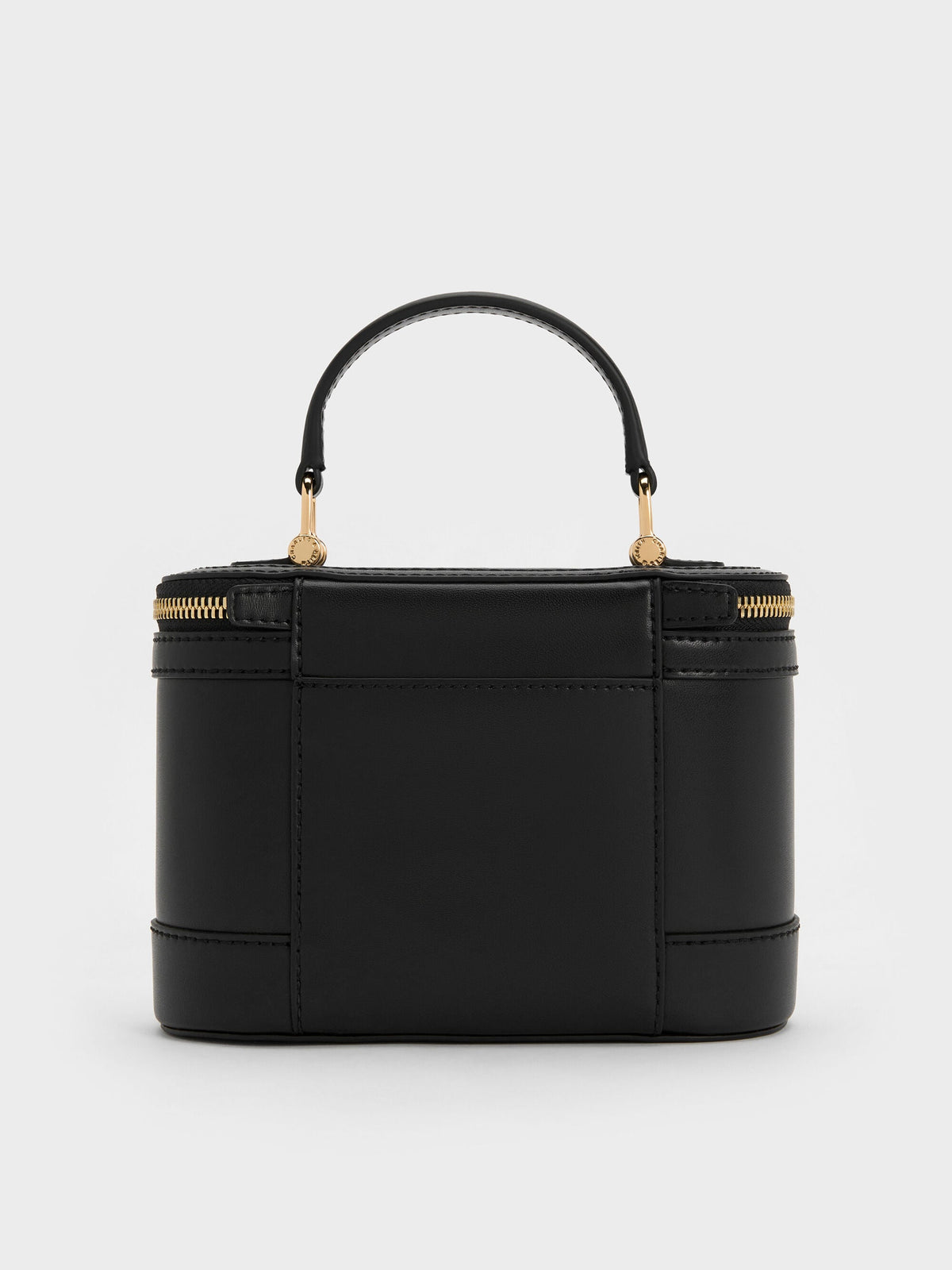 Enola Top Handle Vanity Bag - Black | CHARLES & KEITH