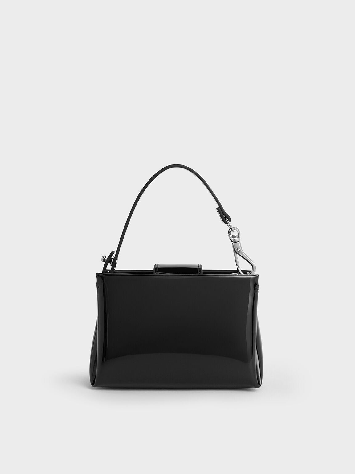 Bosie Patent Micro Bag - Noir | CHARLES & KEITH