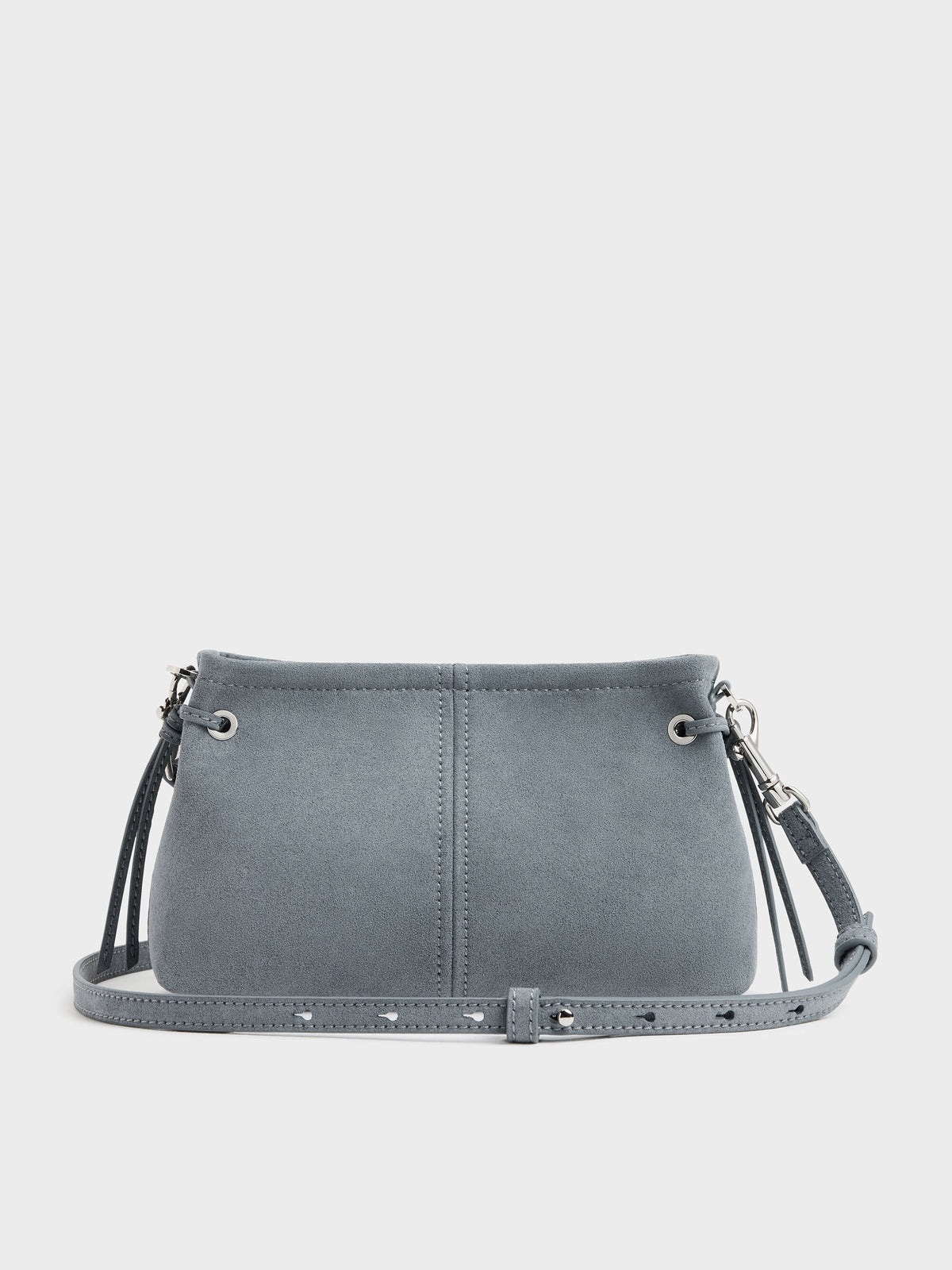 Noane Top Handle Bag - Smoky Blue | CHARLES & KEITH