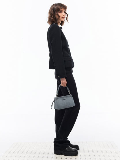 Noane Top Handle Bag - Smoky Blue | CHARLES & KEITH