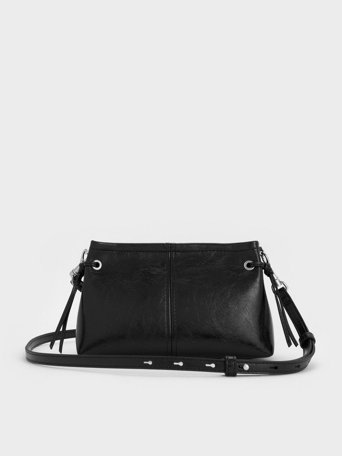 Noane Top Handle Bag - Noir | CHARLES & KEITH