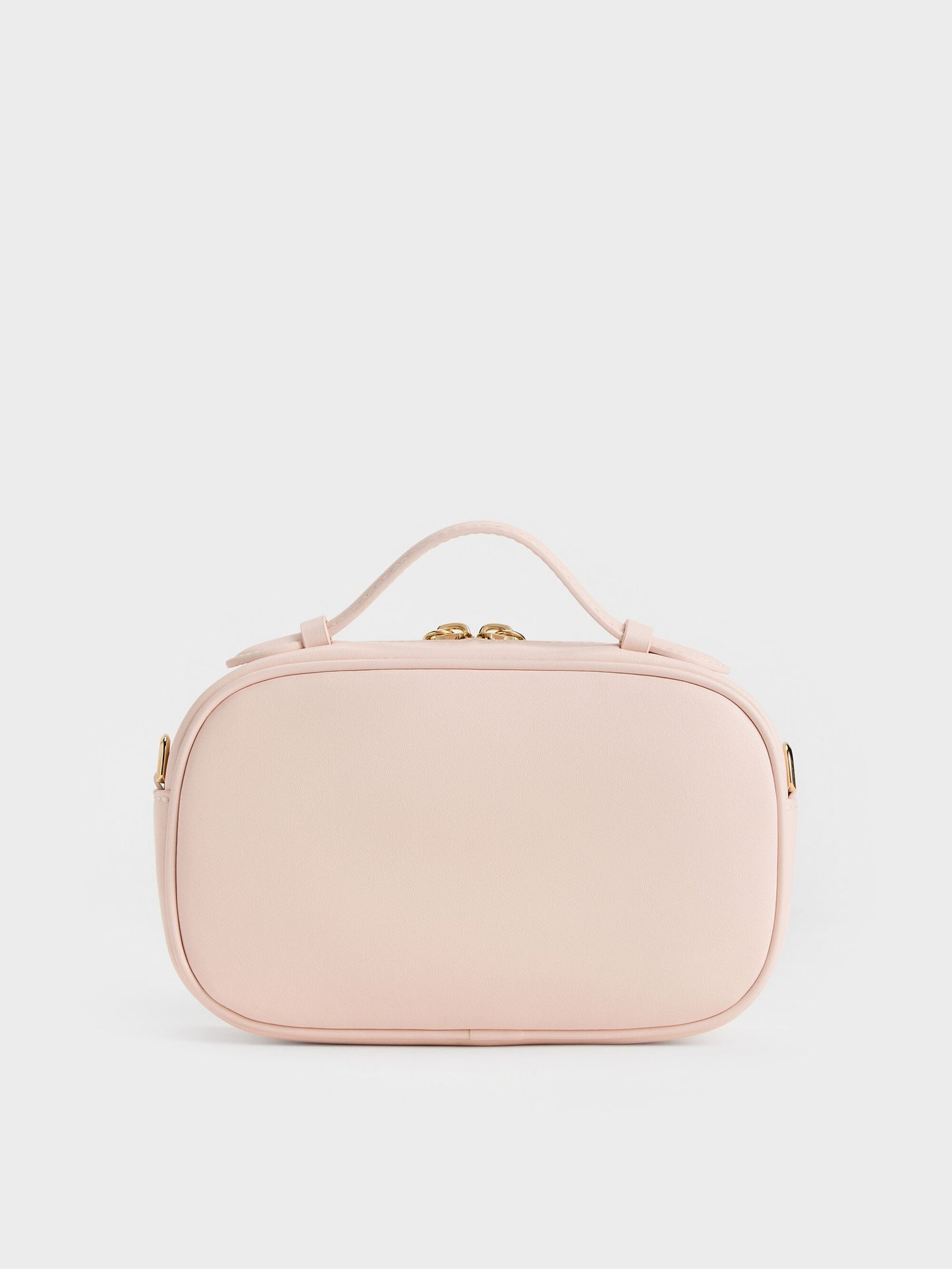 Azure Woven Crossbody Bag - Soft Pink | CHARLES & KEITH