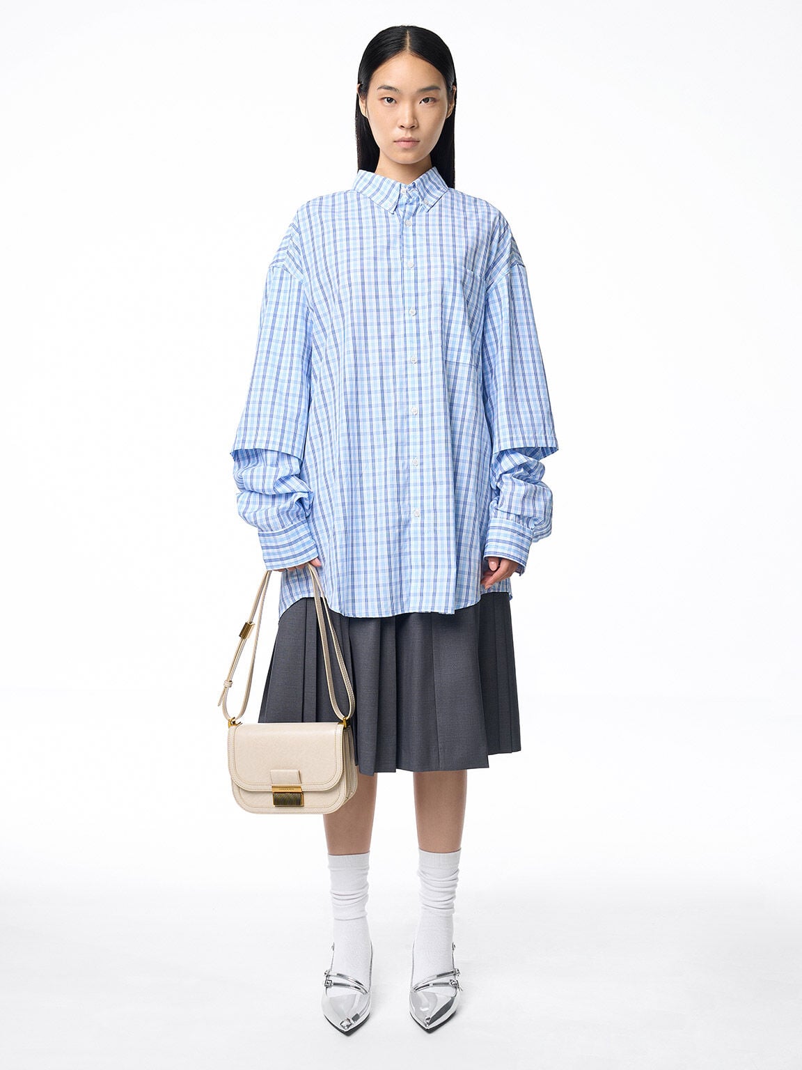 Charlot Bag - Oat | CHARLES & KEITH