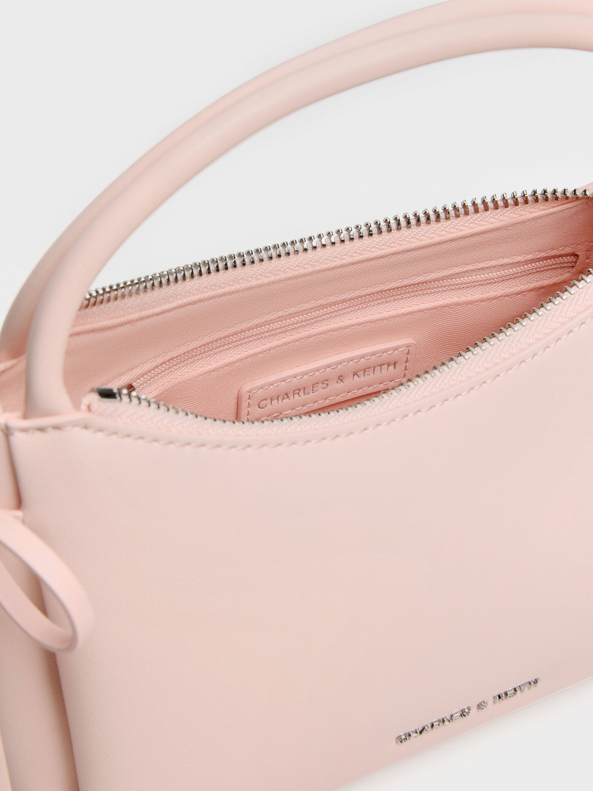 Hazel Bow Top Handle Bag - Soft Pink | CHARLES & KEITH