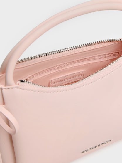 Hazel Bow Top Handle Bag - Soft Pink | CHARLES & KEITH