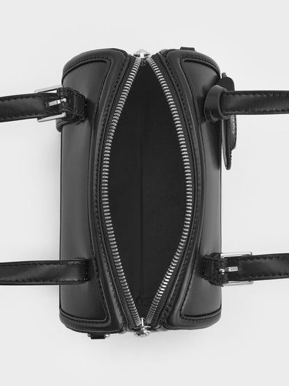 Enola Bowling Bag - Noir | CHARLES & KEITH