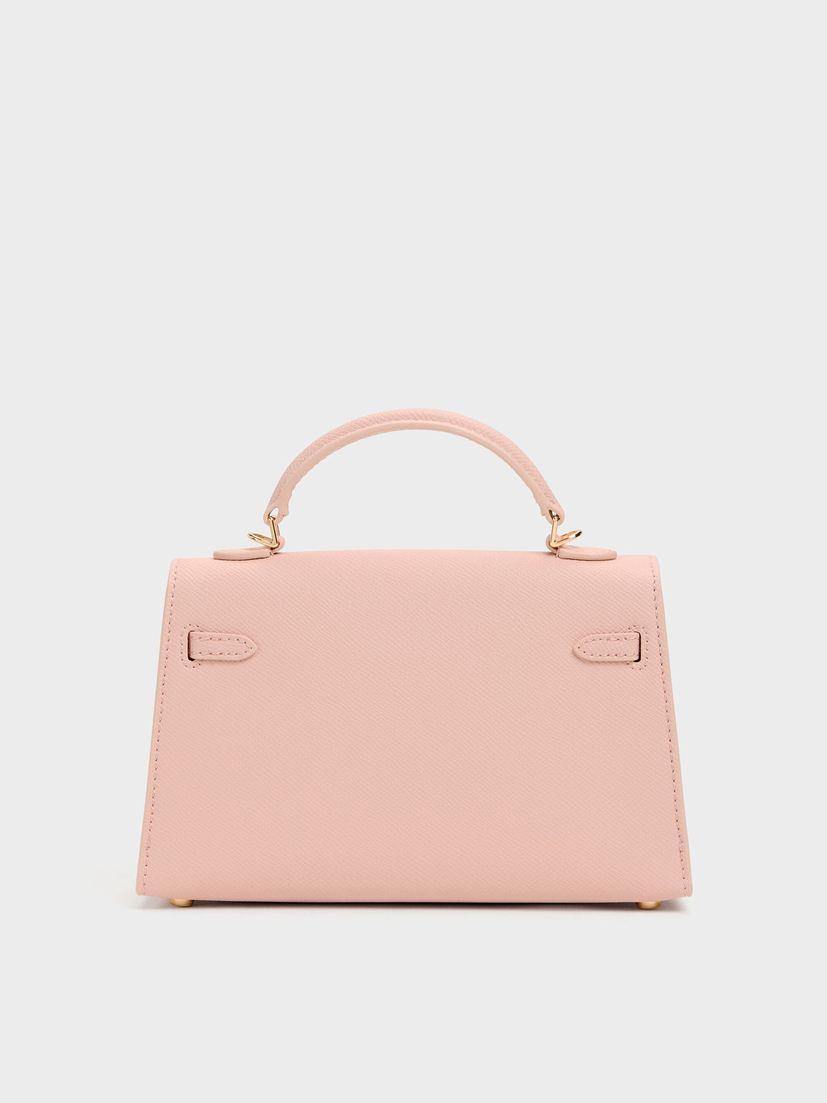 Tricha Knotted-Belt Top Handle Bag - Pink | CHARLES & KEITH