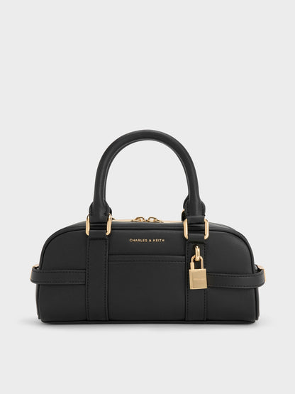 Scottie Bowling Bag - Black | CHARLES & KEITH