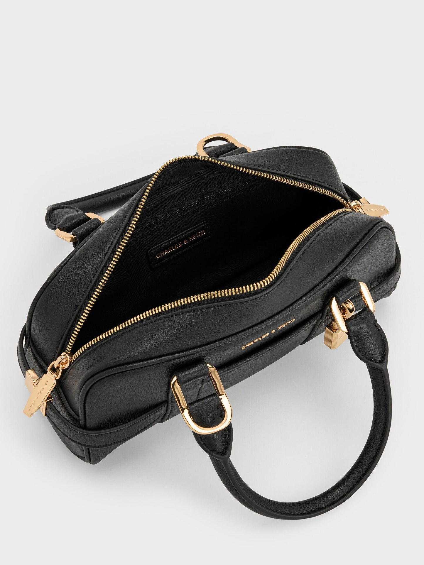 Scottie Bowling Bag - Black | CHARLES & KEITH
