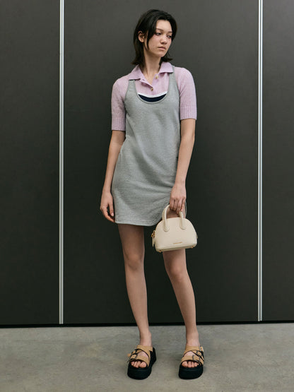 Beryl Bowling Bag - Cream | CHARLES & KEITH