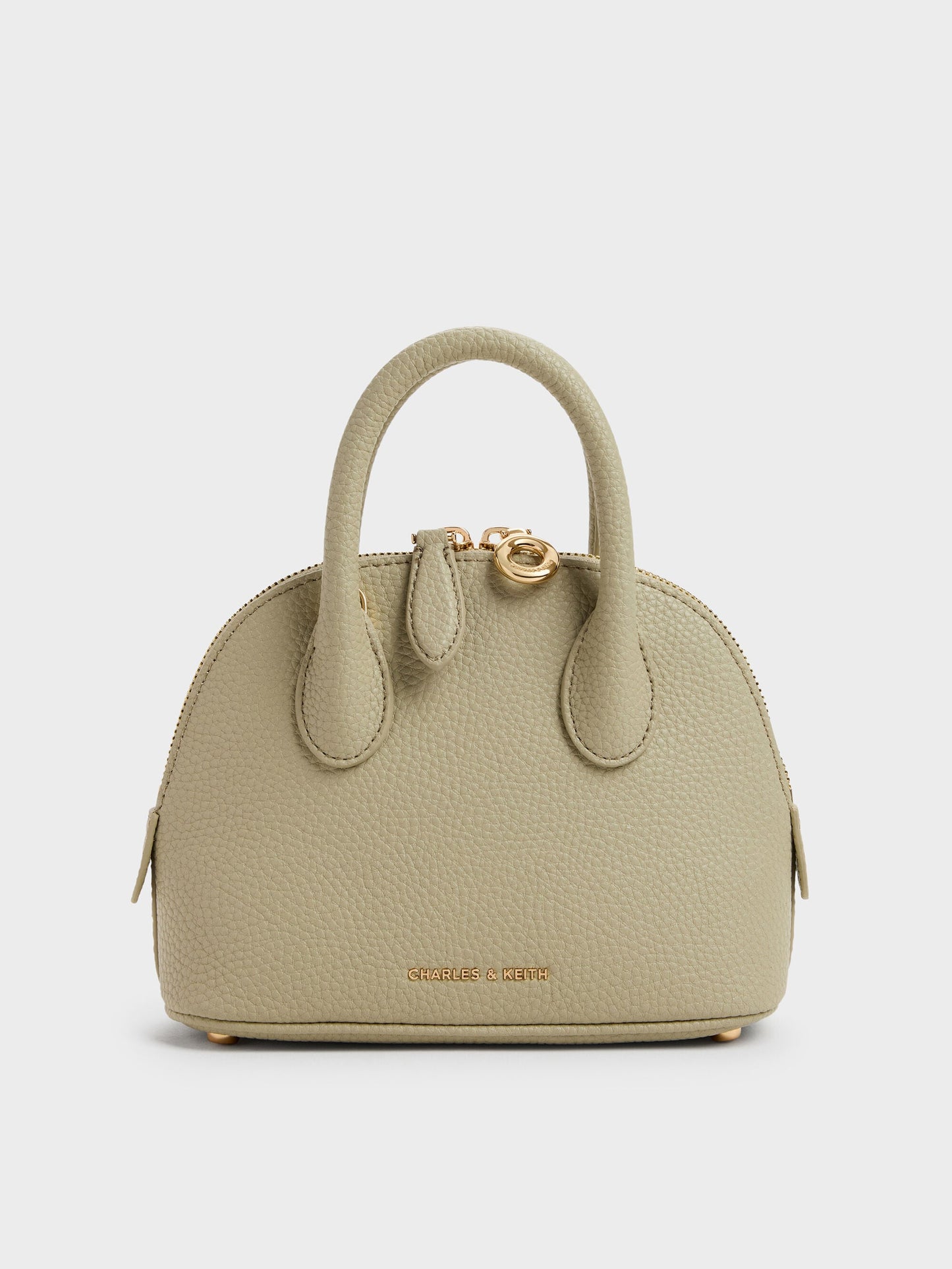 Beryl Bowling Bag - Pale Olive | CHARLES & KEITH
