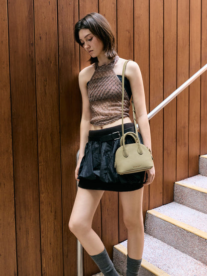 Beryl Bowling Bag - Pale Olive | CHARLES & KEITH