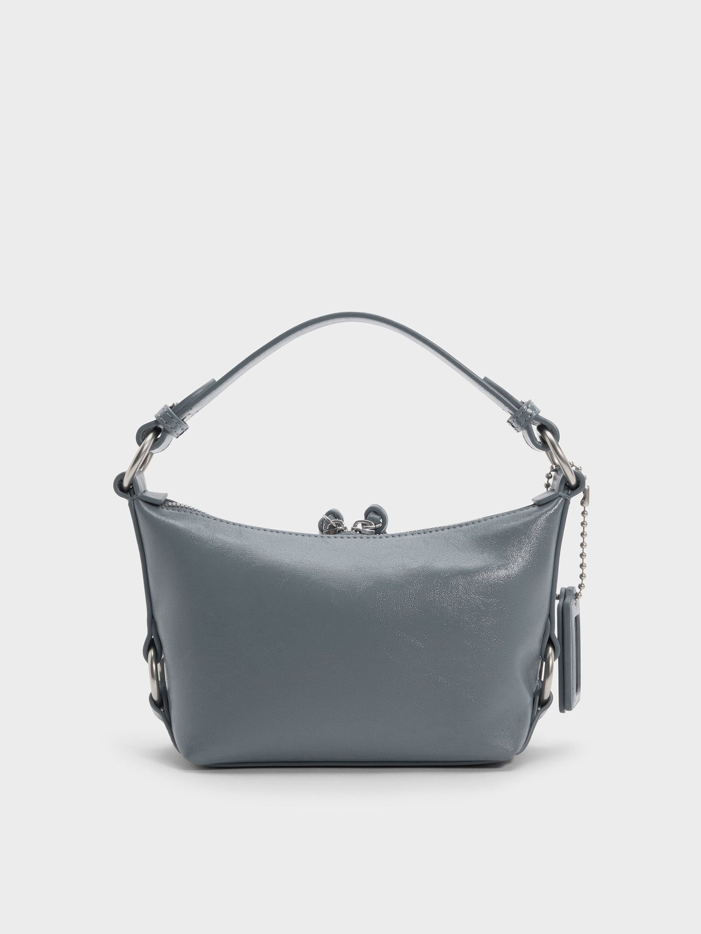 Tatiana Tassel Hobo Bag - Smoky Blue | CHARLES & KEITH