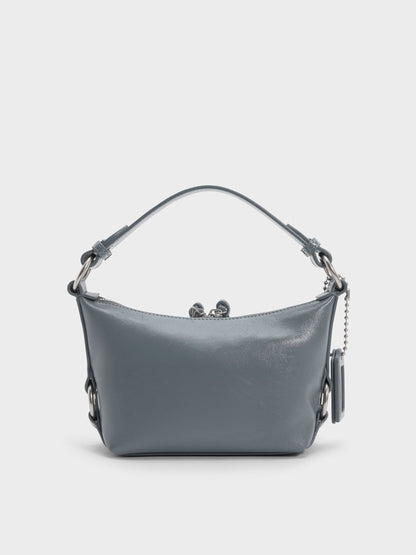 Tatiana Tassel Hobo Bag - Smoky Blue | CHARLES & KEITH