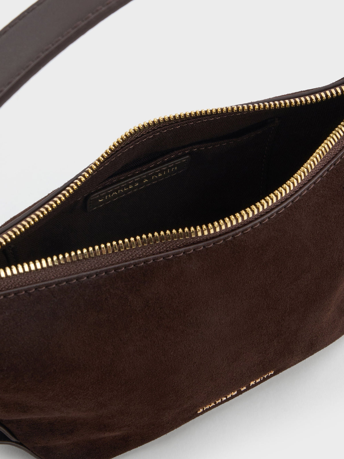 Tatiana Tassel Hobo Bag - Espresso Brown | CHARLES & KEITH