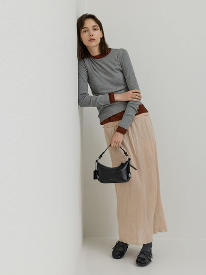 Tatiana Tassel Hobo Bag - Noir | CHARLES & KEITH