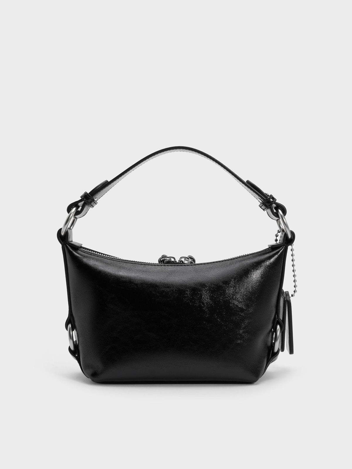 Tatiana Tassel Hobo Bag - Noir | CHARLES & KEITH