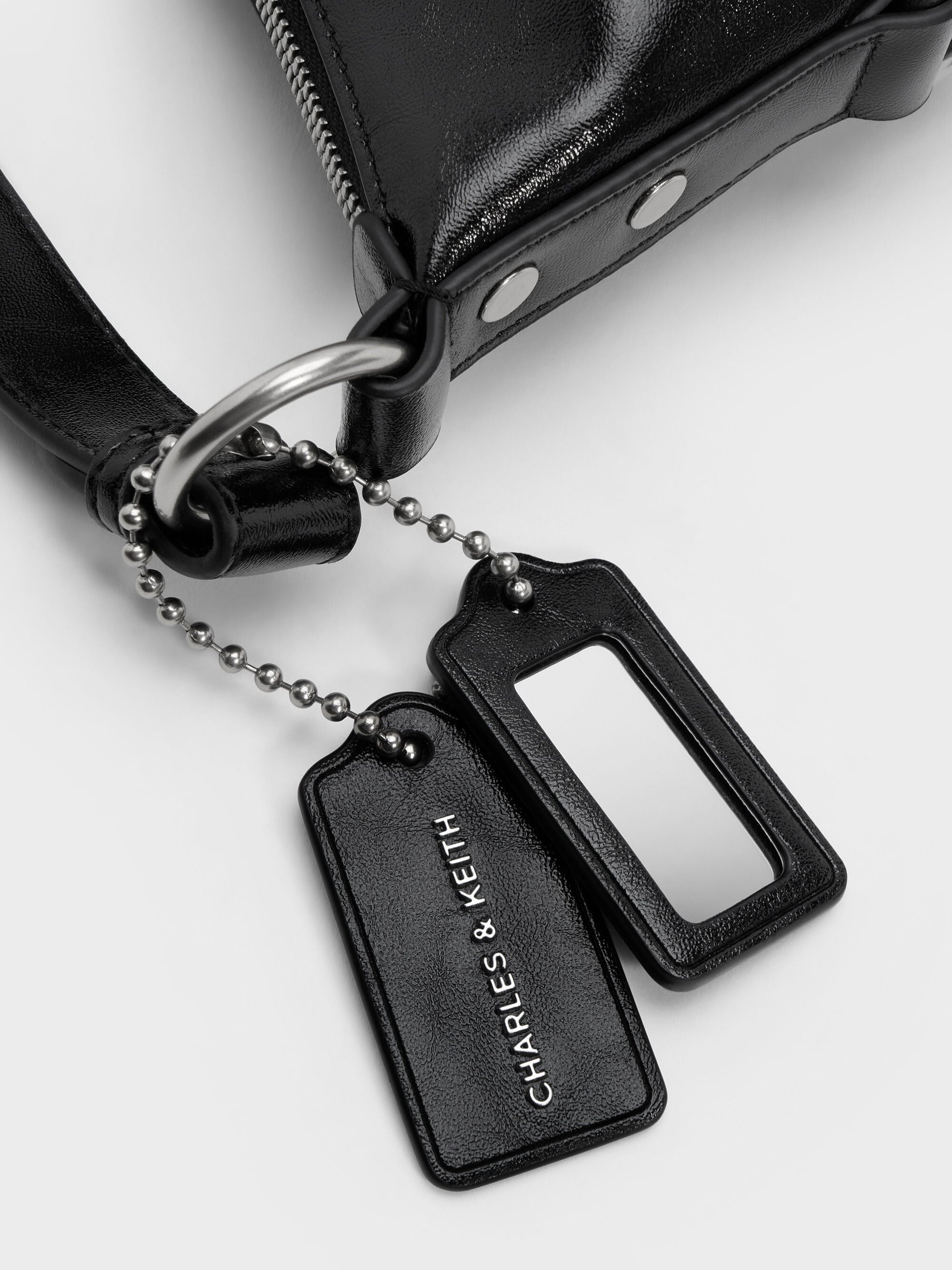 Tatiana Tassel Hobo Bag - Noir | CHARLES & KEITH
