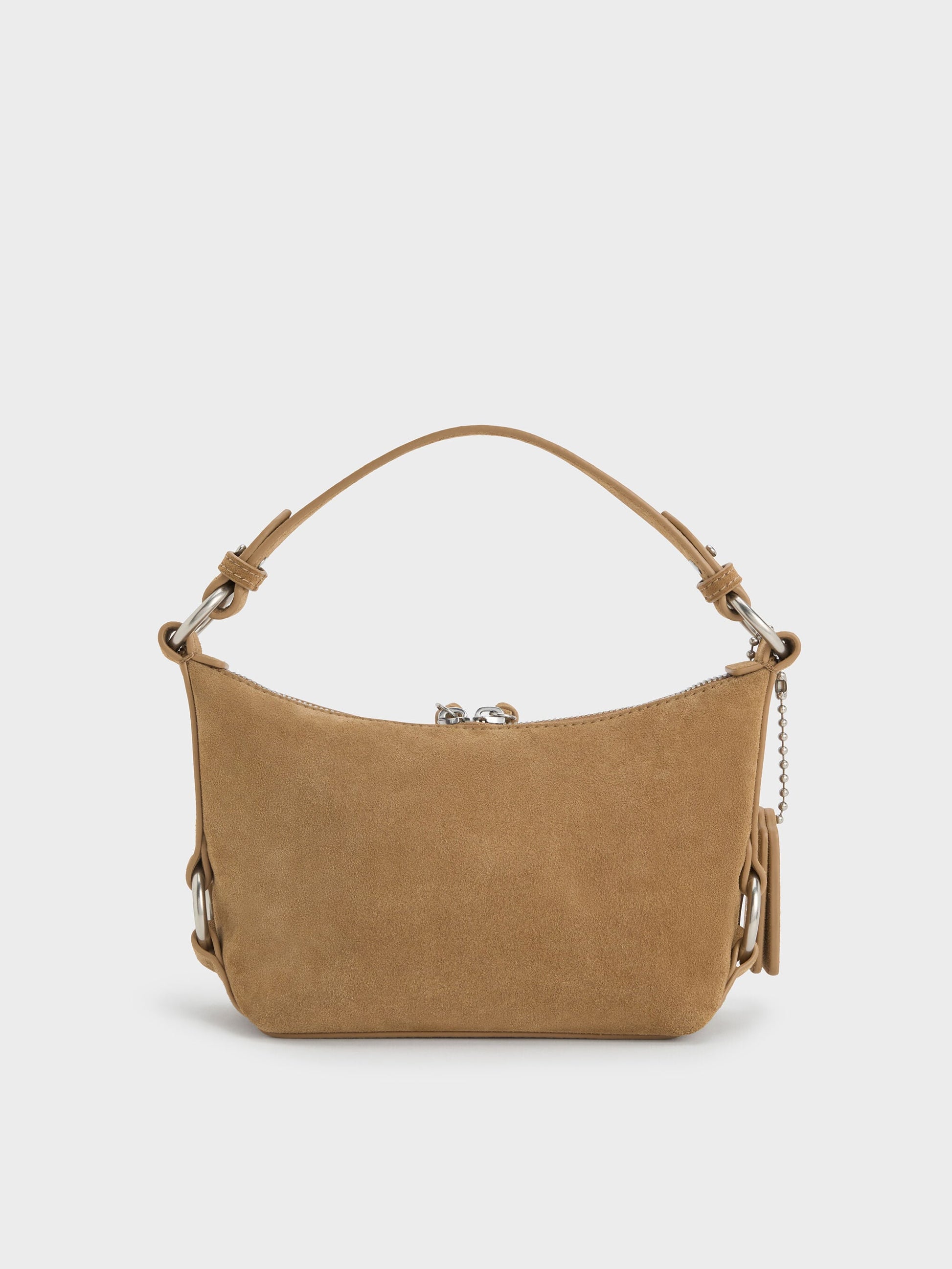 Tatiana Tassel Hobo Bag - Sand | CHARLES & KEITH