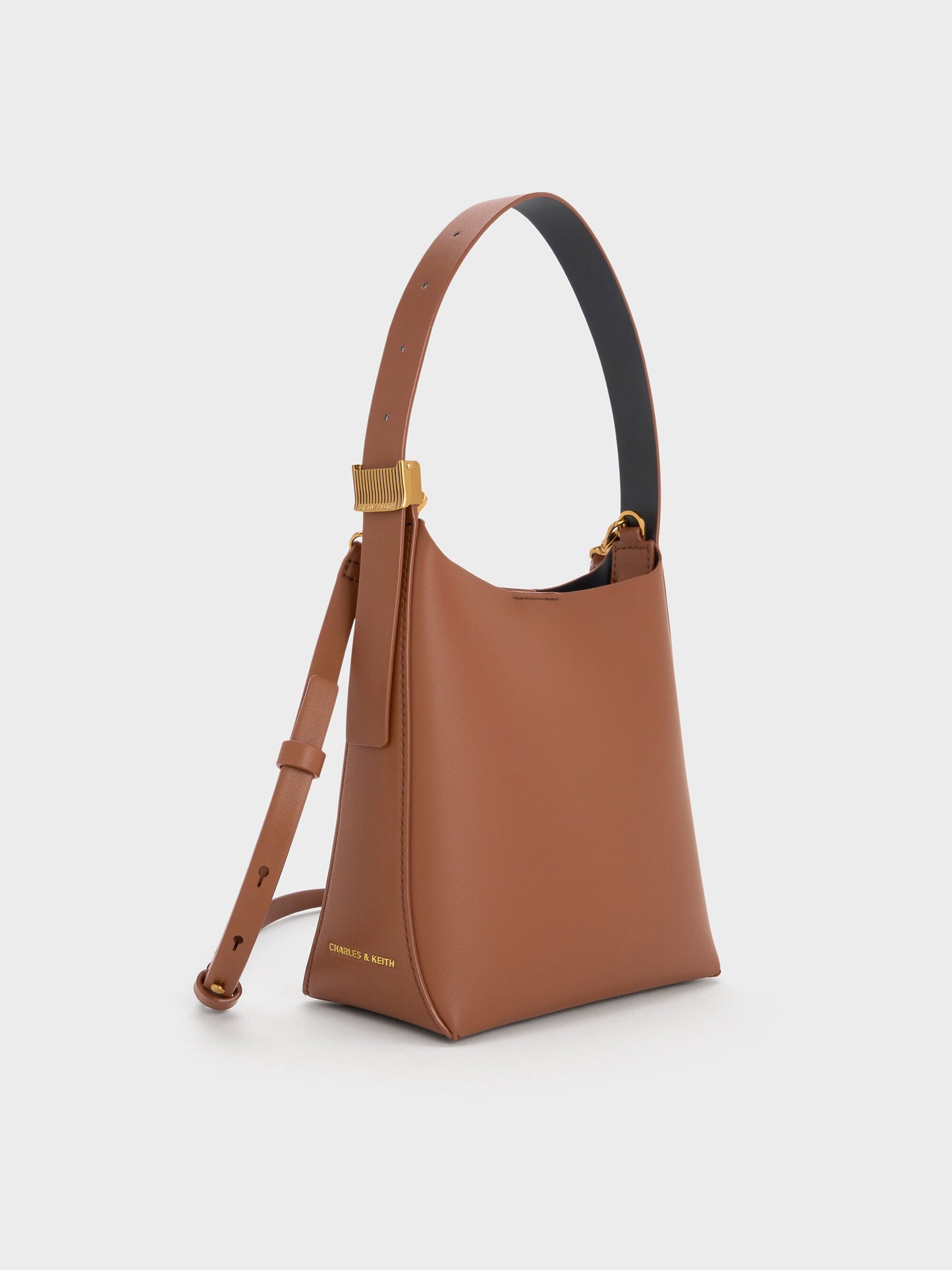 Edna Bucket Bag - Chocolate | CHARLES & KEITH