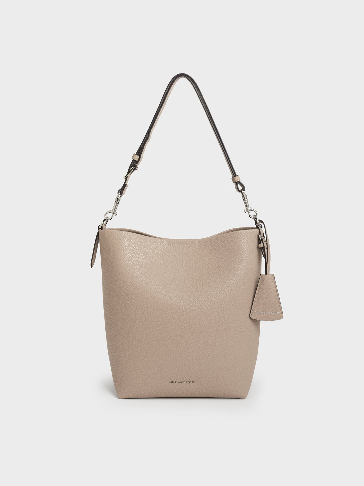 Beryl Bucket Bag - Taupe | CHARLES & KEITH