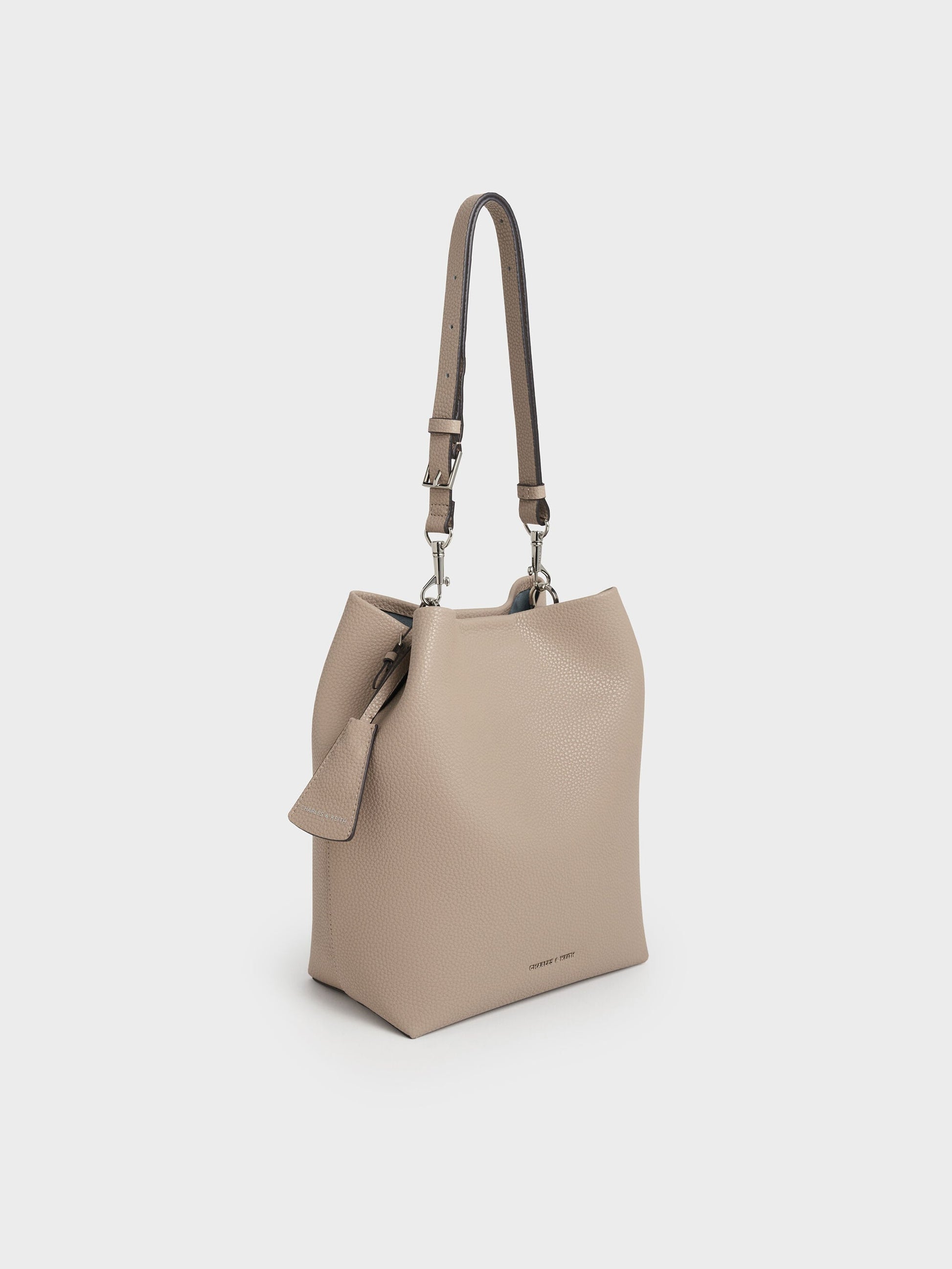 Beryl Bucket Bag - Taupe | CHARLES & KEITH