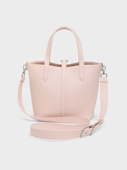 Beryl Belted Bucket Bag - Soft Pink | CHARLES & KEITH