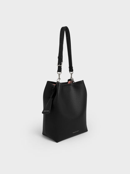 Beryl Bucket Bag - Noir | CHARLES & KEITH