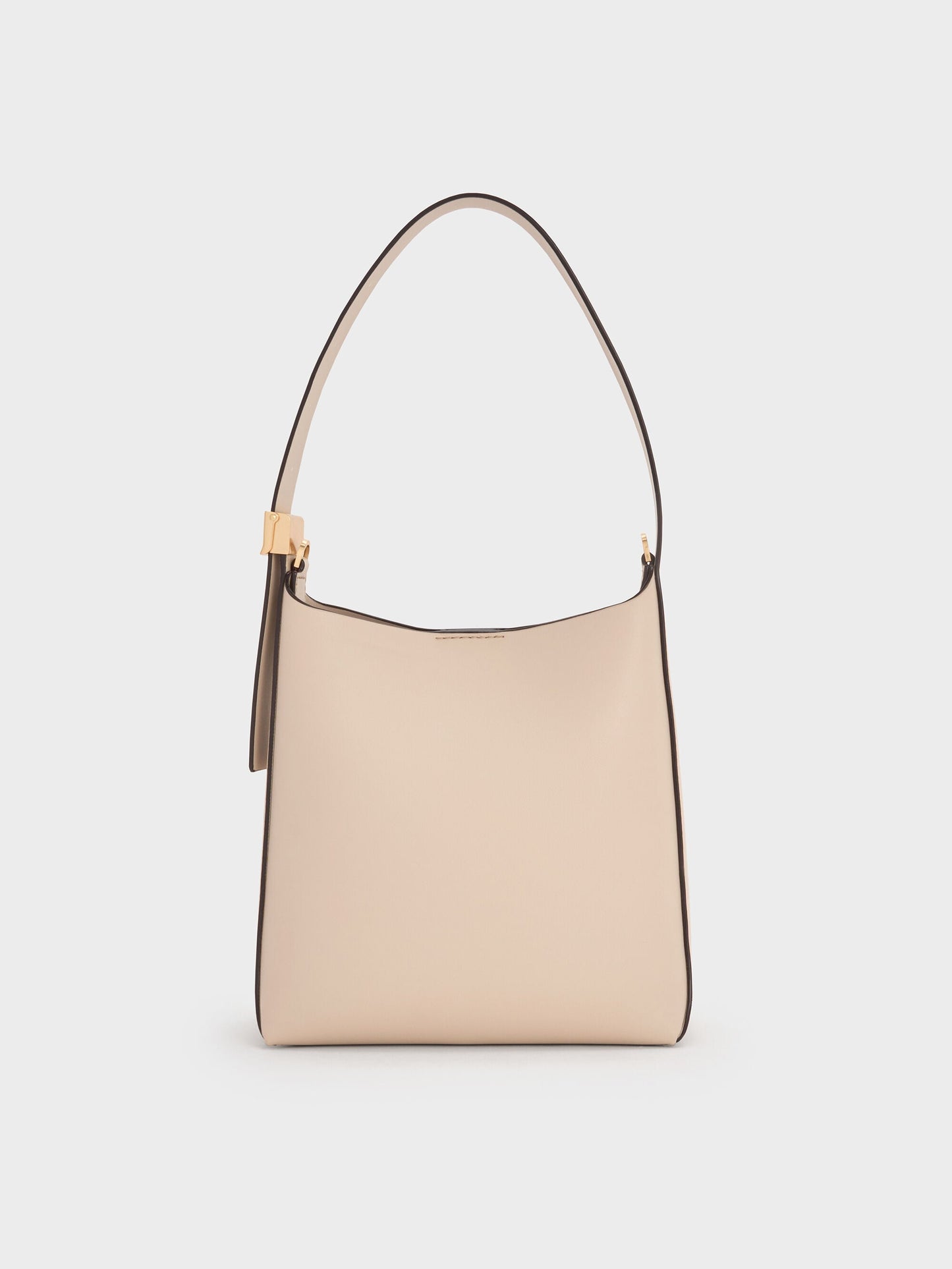 Edna Bucket Bag - Oat | CHARLES & KEITH