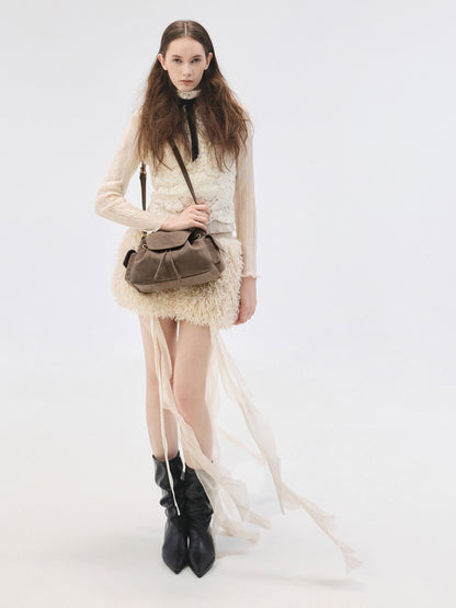 Noane Side-Pocket Two-Way Bucket Bag - Stone Grey | CHARLES & KEITH