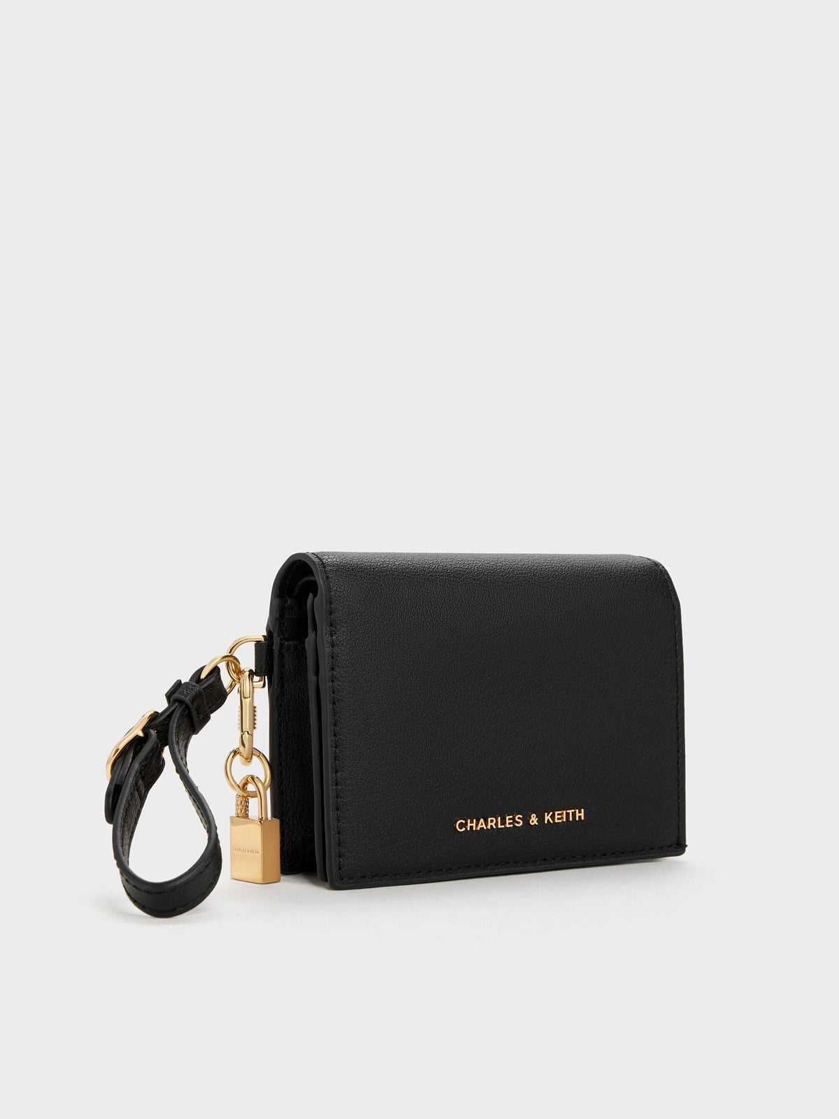 Scottie Small Wallet - Black | CHARLES & KEITH