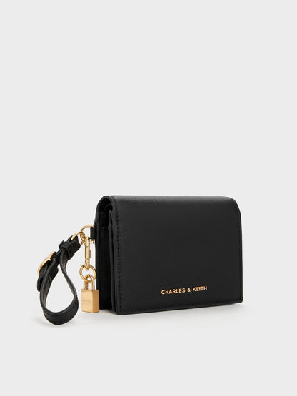 Scottie Small Wallet - Black | CHARLES & KEITH