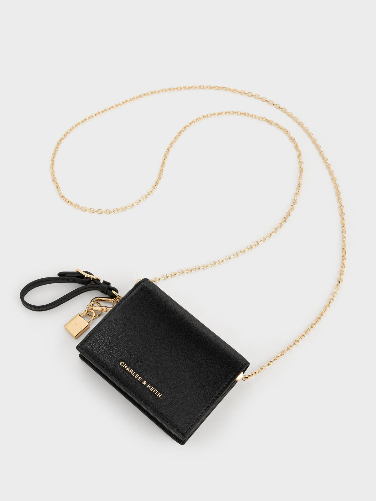 Scottie Small Wallet - Black | CHARLES & KEITH