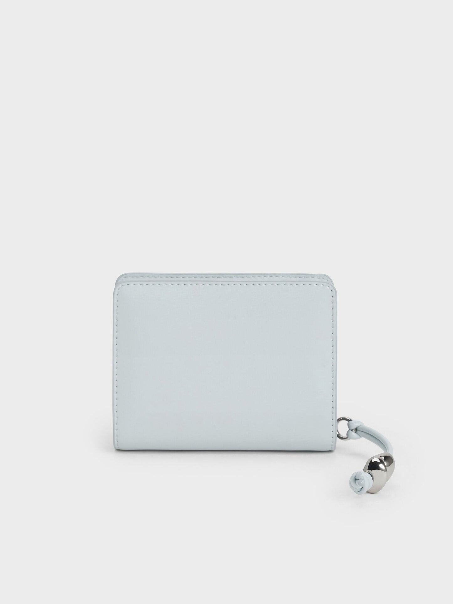 Augustine Zip-Around Small Wallet - Sea Salt Blue | CHARLES & KEITH