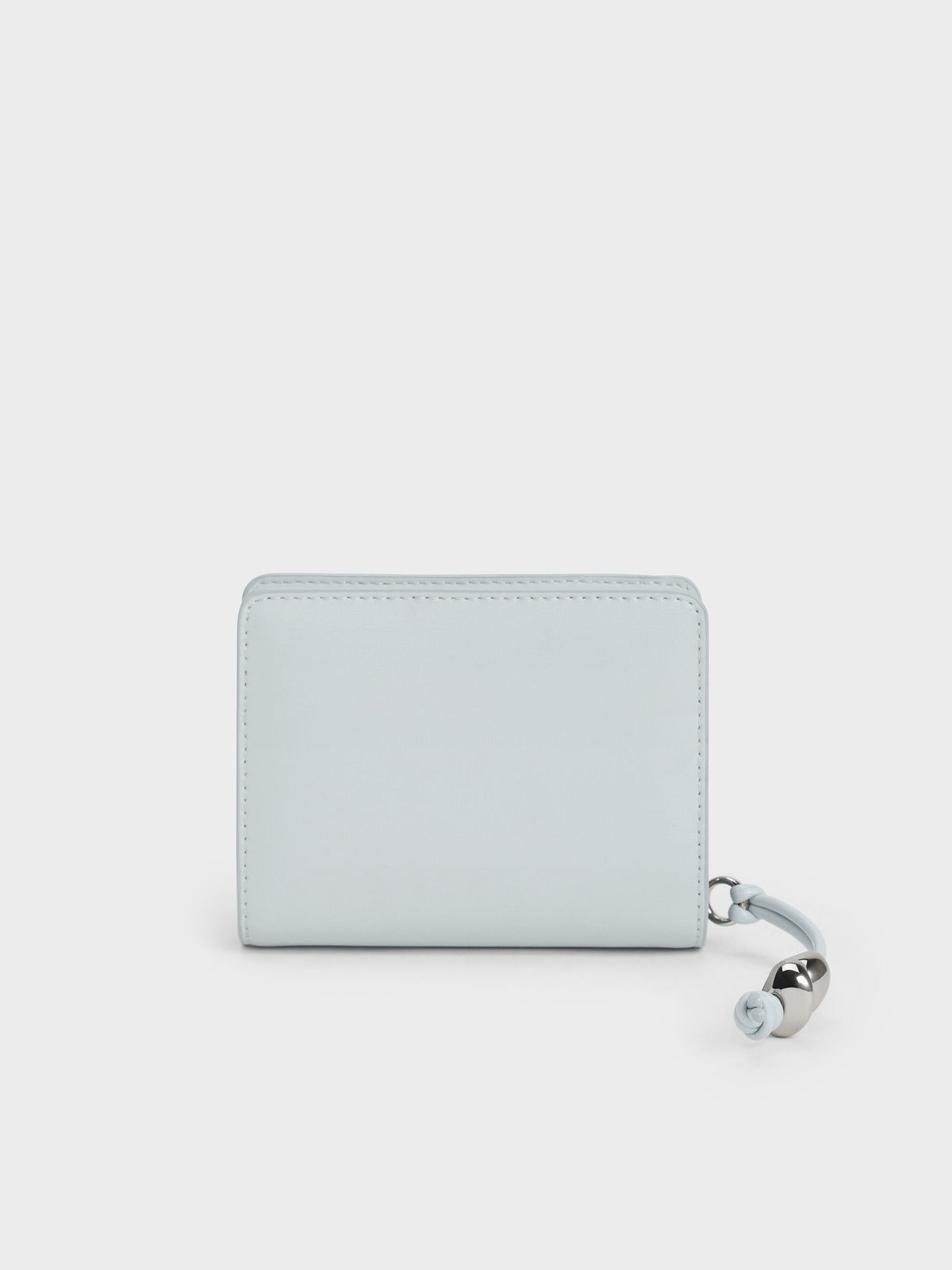 Augustine Zip-Around Small Wallet - Sea Salt Blue | CHARLES & KEITH