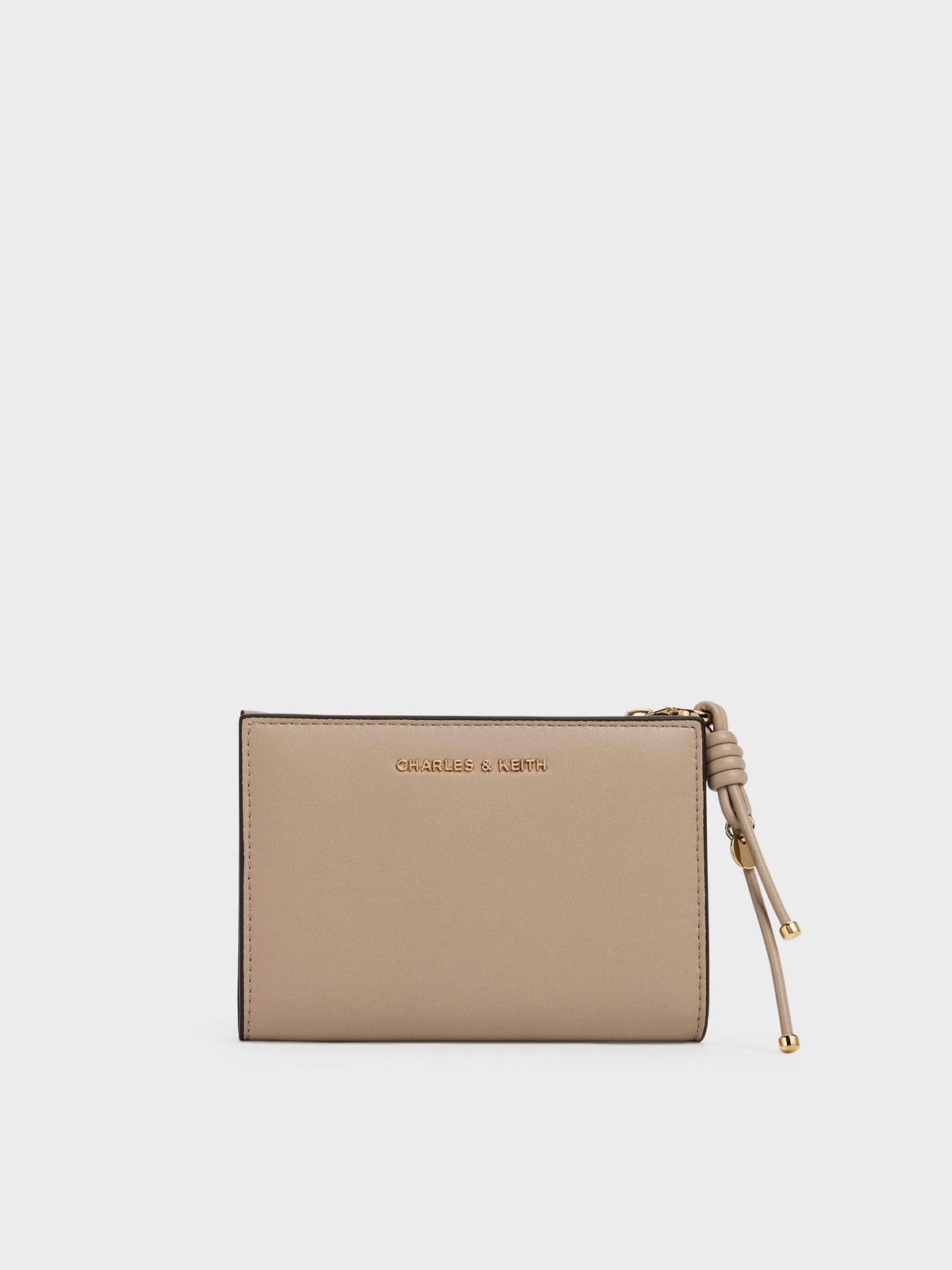 Everleigh Wallet - Taupe | CHARLES & KEITH