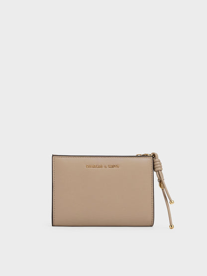 Everleigh Wallet - Taupe | CHARLES & KEITH