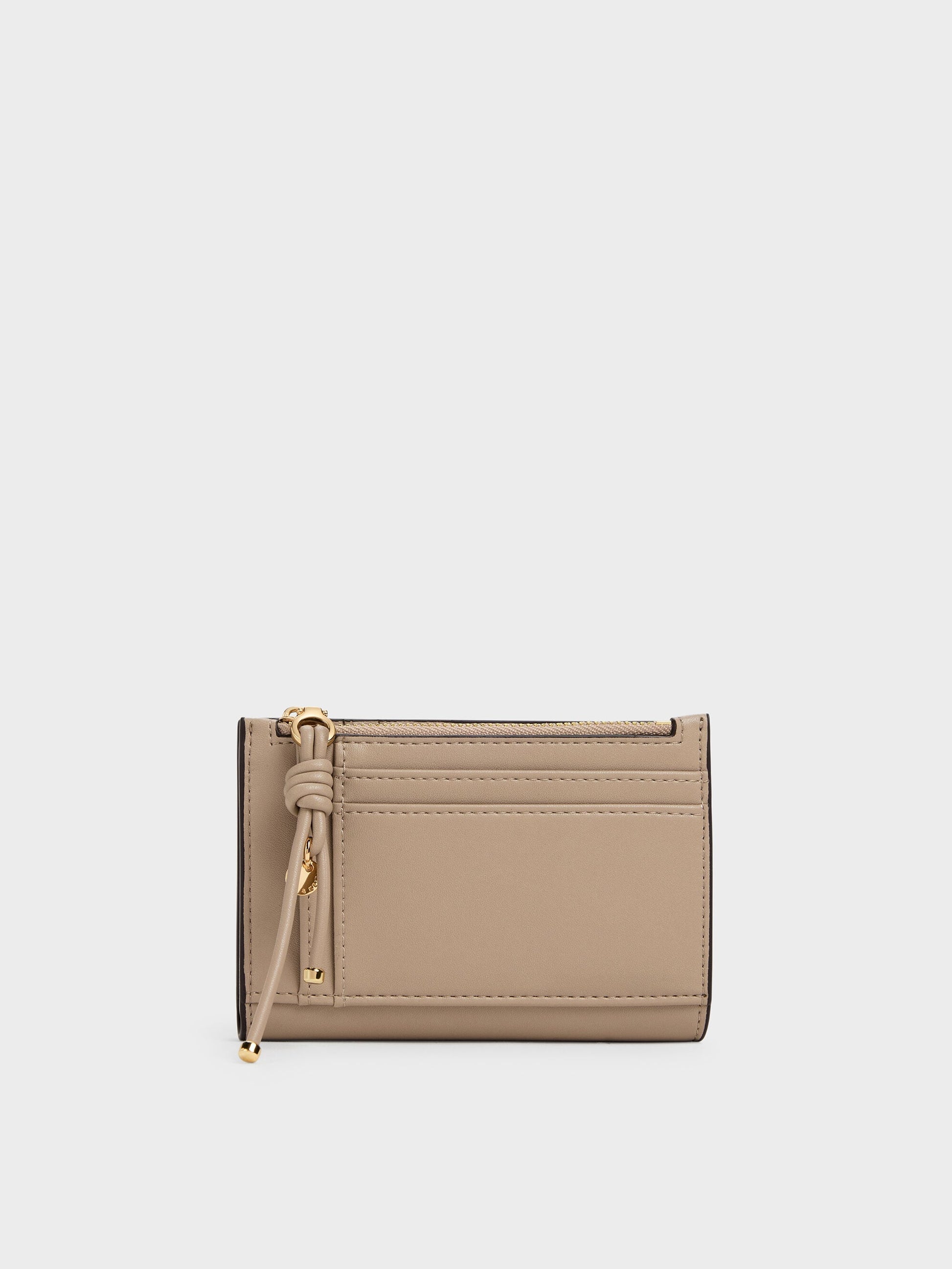 Everleigh Wallet - Taupe | CHARLES & KEITH