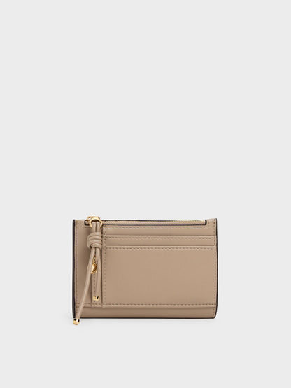 Everleigh Wallet - Taupe | CHARLES & KEITH