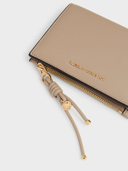 Everleigh Wallet - Taupe | CHARLES & KEITH