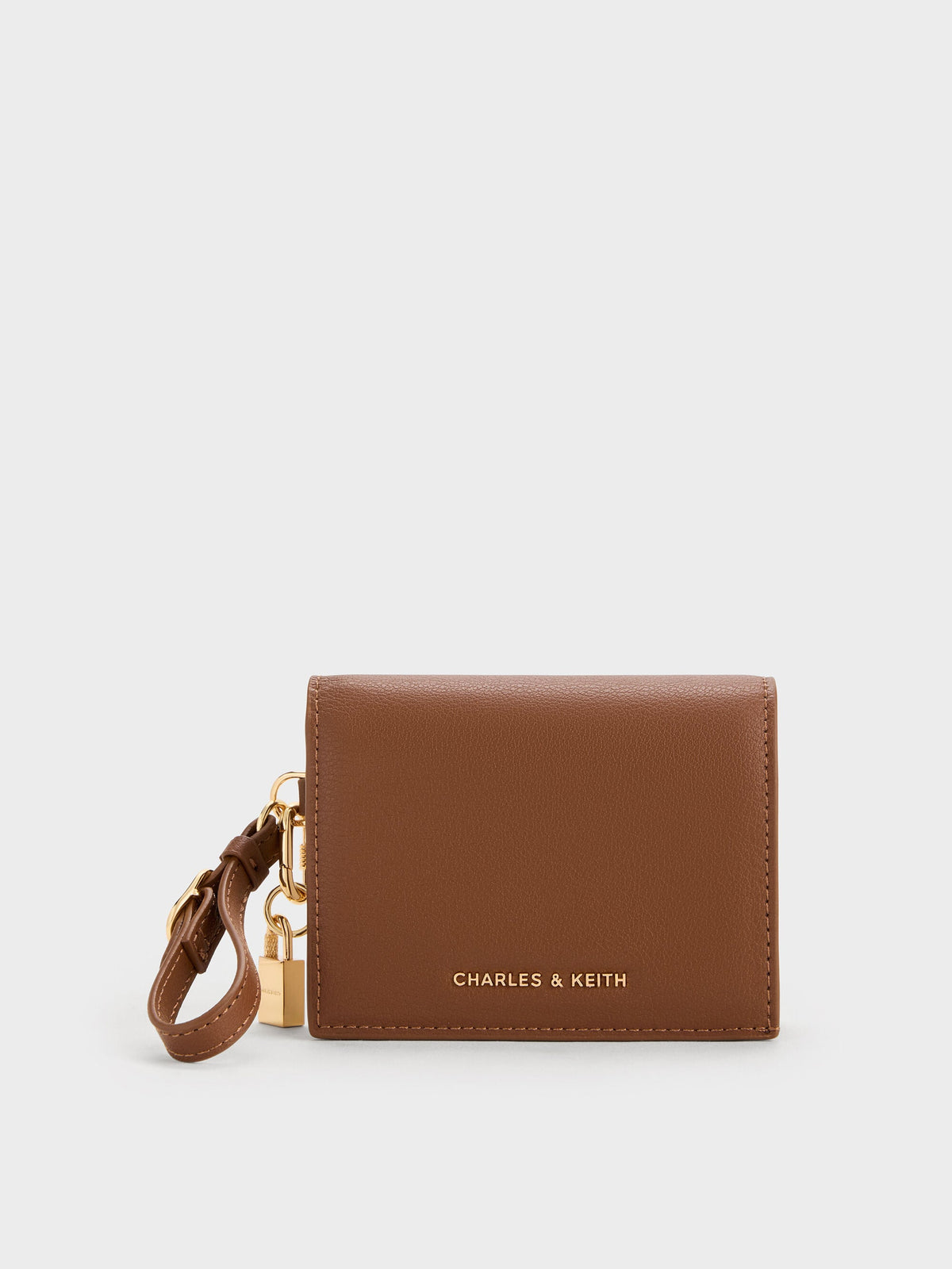 Scottie Small Wallet - Chocolate | CHARLES & KEITH