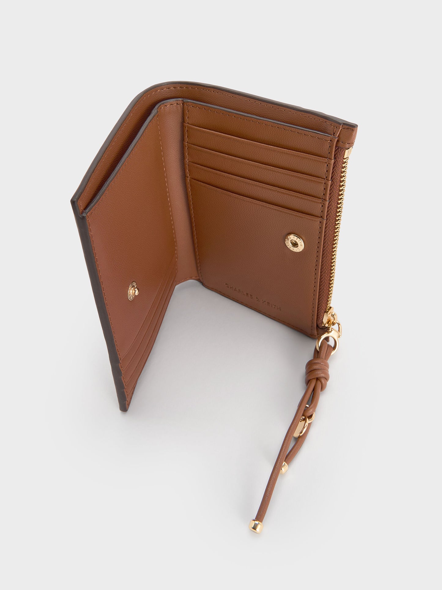 Everleigh Wallet - Chocolate | CHARLES & KEITH