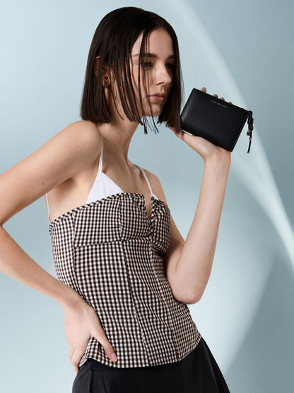 Everleigh Wallet - Black | CHARLES & KEITH
