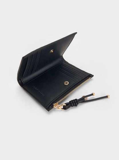 Everleigh Wallet - Black | CHARLES & KEITH